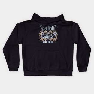 Sailing Is Freedom Kids Hoodie